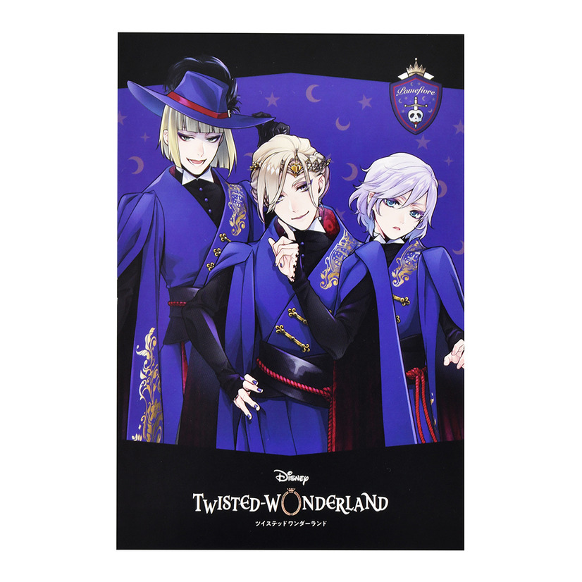 『ディズニー ツイステッドワンダーランド』ポストカード 100円（税抜）（C）Disney （C）Disney. Published by Aniplex