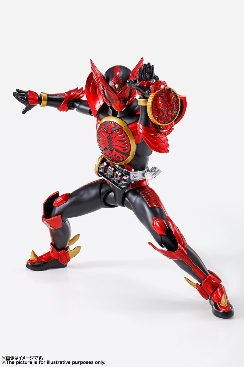 仮面ライダーオーズ アンク 行くよ タカ クジャク コンドル タジャドルコンボ が真骨彫製法でフィギュア化 1枚目の写真 画像 アニメ アニメ