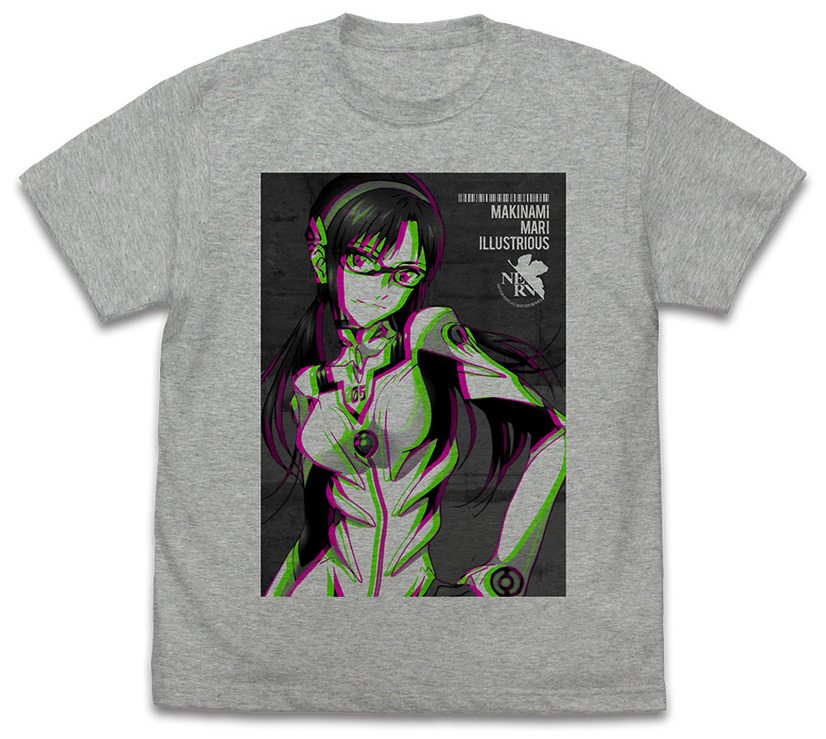 「真希波・マリ・イラストリアス グラフィックTシャツ」2,900円（税別）（C）カラー