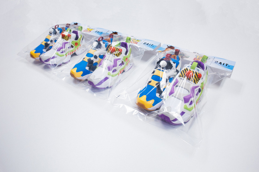 「Buzz & Woody Instapump Fury」28,000円（税抜）（C）Baitme.jp. All Rights Reserved.（C）Disney
