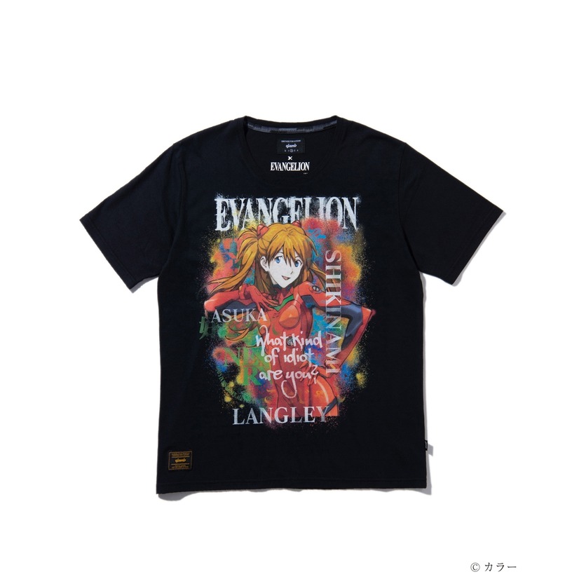「エヴァンゲリオン×glamb　Tシャツ」各7,590円(税込)(送料・手数料別途)(C)カラー