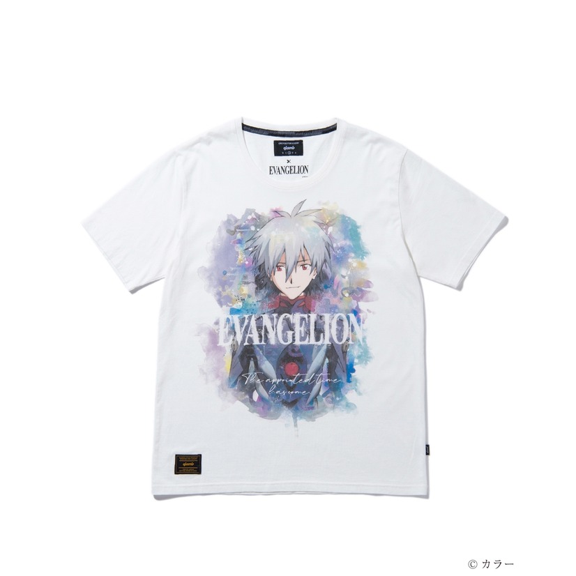 「エヴァンゲリオン×glamb　Tシャツ」各7,590円(税込)(送料・手数料別途)(C)カラー