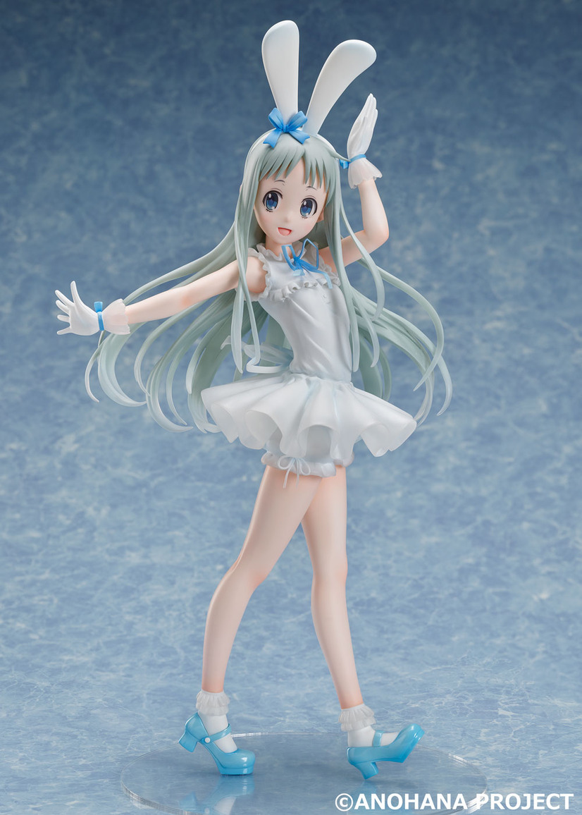 あの花 めんまが うさみみ姿 でぴょんぴょん 1 4スケールフィギュアになって登場 4枚目の写真 画像 アニメ アニメ