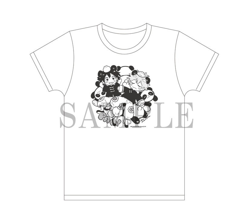 Tシャツ ホワイト 各3,200円（税抜）(C)紀伊カンナ/祥伝社 on BLUE comics