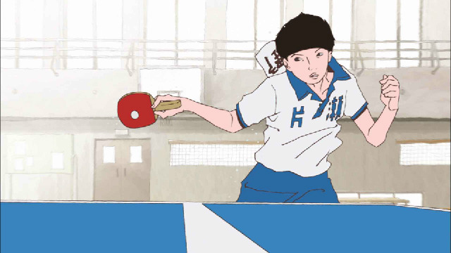 ピンポン が 渋谷卓球倶楽部 とコラボ 名場面を振り返りながら卓球が出来る 2枚目の写真 画像 アニメ アニメ
