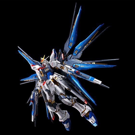 ガンダムseed Destiny ストライクフリーダム 特別仕様でrgガンプラ化 チタニウムフィニッシュ ゴールドメッキ加工の美しさを見よ 6枚目の写真 画像 アニメ アニメ