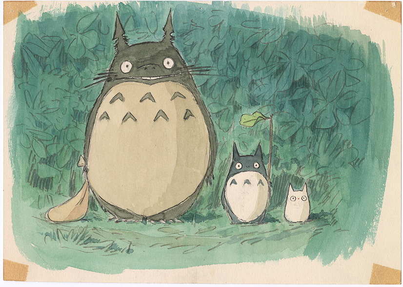 『となりのトトロ』(1988)イメージボード 宮崎駿（C）1988 Studio Ghibli
