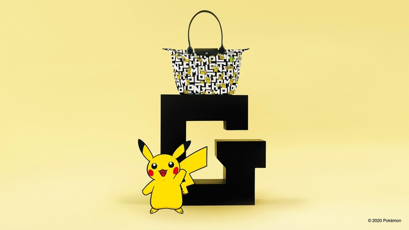 「Longchamp x Pokemon」（C）2020 Pokemon.（C）1995-2020 Nintendo/Creatures Inc./GAME FREAKinc.TM,（R）, and character names are trademarks of Nintendo