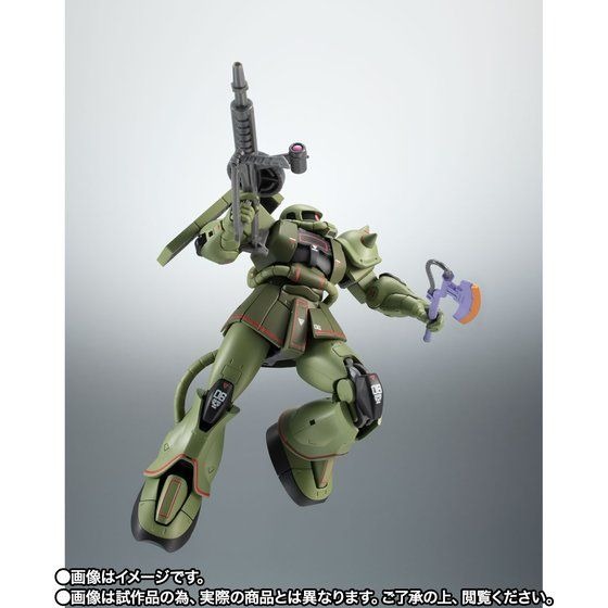 「【TNT限定品】ROBOT魂 ＜SIDE MS＞ MS-06 量産型ザク ver. A.N.I.M.E. ～リアルマーキング～」4,950円（税込）（C）創通・サンライズ