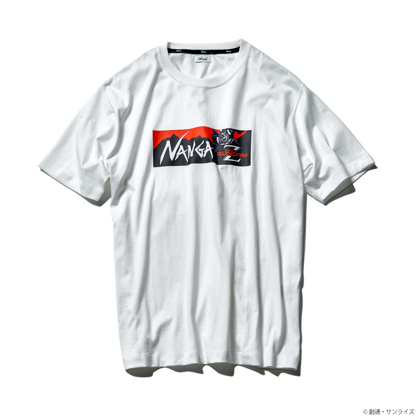 「STRICT-G×NANGA 『機動戦士Zガンダム』ロゴデザインTシャツ」6,380円（税込）（C）創通・サンライズ