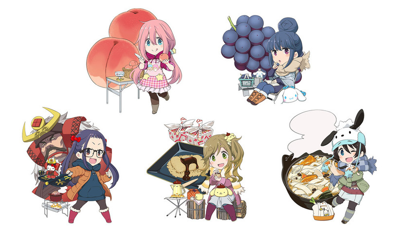 ゆるキャン Season２ 21年1月7日より放送スタート サンリオコラボビジュアルも公開 3枚目の写真 画像 アニメ アニメ