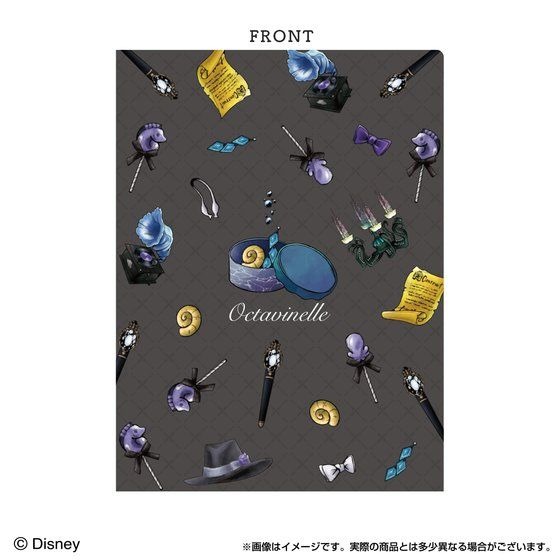 「ディズニー ツイステッドワンダーランド/Wポケットクリアファイル」605円（税込）(C)Disney