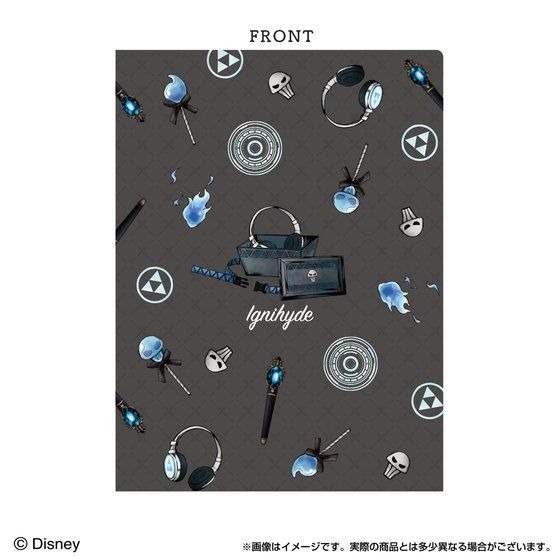 「ディズニー ツイステッドワンダーランド/Wポケットクリアファイル」605円（税込）(C)Disney