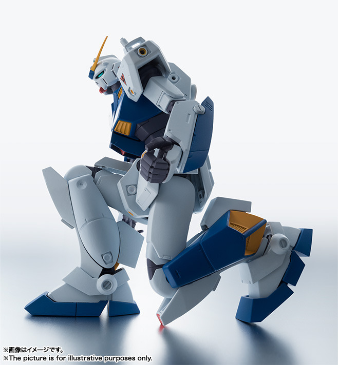 「ROBOT魂 ver. A.N.I.M.E. <SIDE MS> RX-78NT-1 ガンダムNT-1 ver. A.N.I.M.E.」5,500円（税別）（C）創通・サンライズ