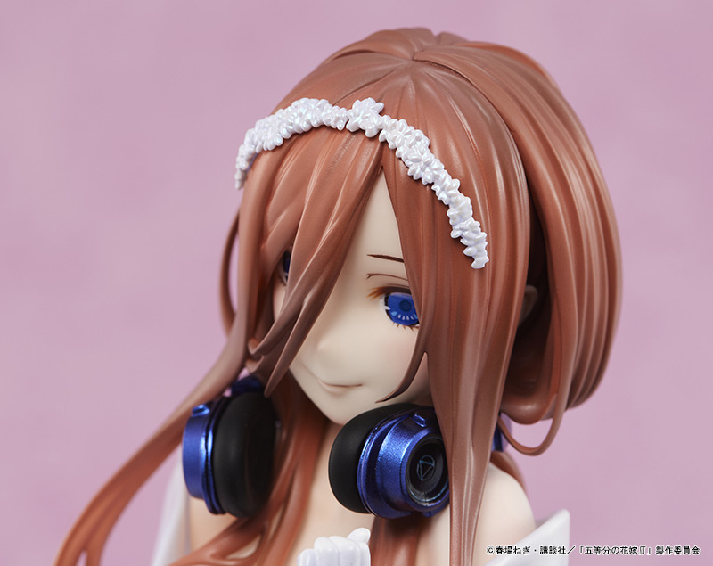 五等分の花嫁 責任 取ってよね 中野三玖がウェディングドレス姿でフィギュア化 10枚目の写真 画像 アニメ アニメ
