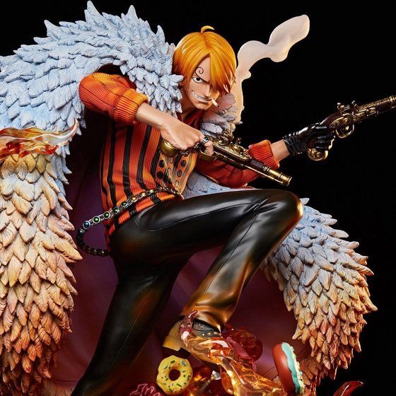 ワンピース サンジ 女のウソ は許すのが男だ 全高52cm超ビッグサイズで立体化 2枚目の写真 画像 アニメ アニメ