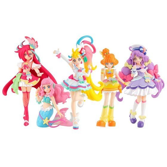 「トロピカル～ジュ！プリキュア　キューティーフィギュア PREMIUM SET」5,280円（税込）(C)ABC-A･東映アニメーション