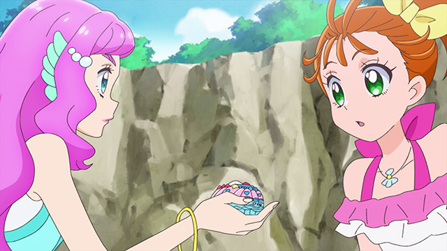 トロピカル ジュ プリキュア まなつが人魚の女の子 ローラと出会い 第1話先行カット 3枚目の写真 画像 アニメ アニメ トロピカル ジュ プリキュア まなつが人魚の女の子 ローラと出会い 第1話先行カット 3枚目の写真 画像 アニメ アニメ