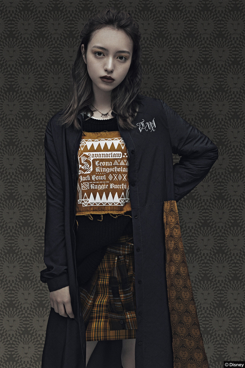 TW Oversized Knit Tops／7Dormitories Maxi Shirts Dress／Leona Image Necklace（C）Disney