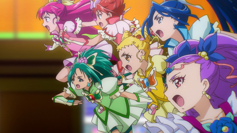 『映画ヒーリングっど プリキュア ゆめのまちでキュン！っとGoGo！大変身!!』（C）2020 映画ヒーリングっど プリキュア製作委員会