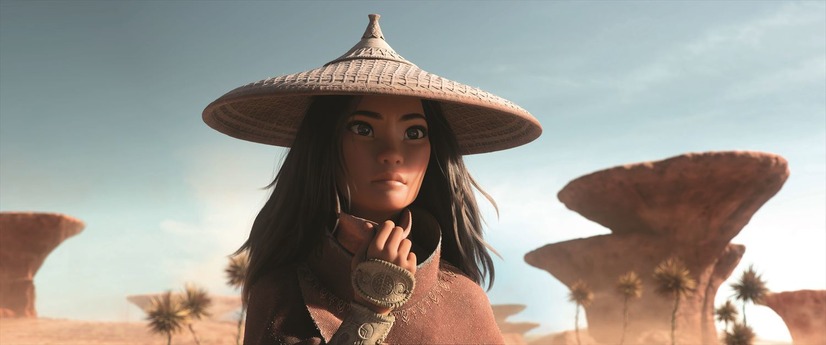 『ラーヤと龍の王国』（C）2021 Disney