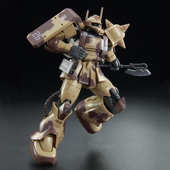 「HG 1/144 ザク・デザートタイプ（ダブルアンテナ仕様）」2,640円（税込）（C）創通・サンライズ