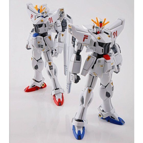 「機動戦士ガンダムF91プリクエル」幻の白いF91―― 1号機＆2号機がセットでHGガンプラ化！ 1枚目の写真・画像 | アニメ！アニメ！