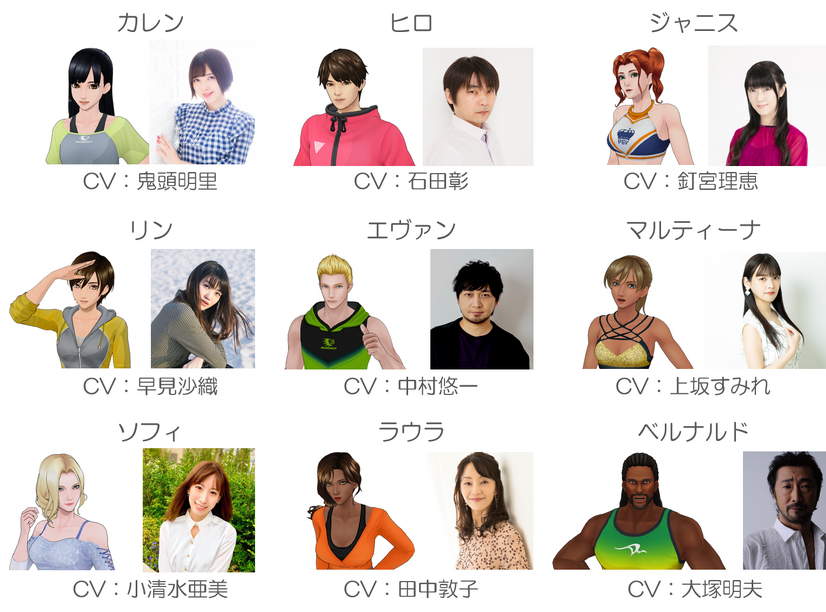 鬼頭明里 石田彰 中村悠一ら豪華声優陣が共演 Nintendo Switchソフト Fit Boxing シリーズアニメ化決定 3枚目の写真 画像 アニメ アニメ