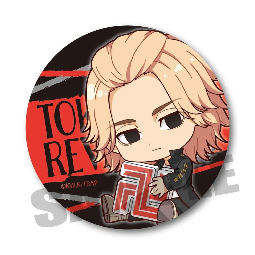 東リベ マイキー 一虎 場地 千冬たちミニキャラ缶バッジが再販開始 3枚目の写真 画像 アニメ アニメ