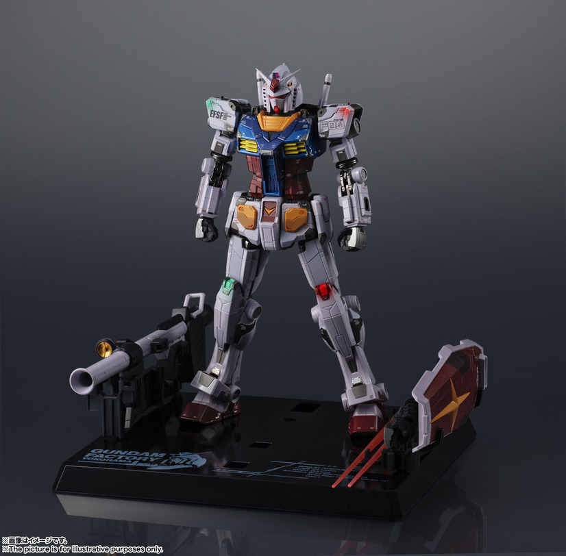 「超合金×GUNDAM FACTORY YOKOHAMA RX-78F00 GUNDAM ‐Night illuminated ver.-」20,000円（税別）（C）創通・サンライズ