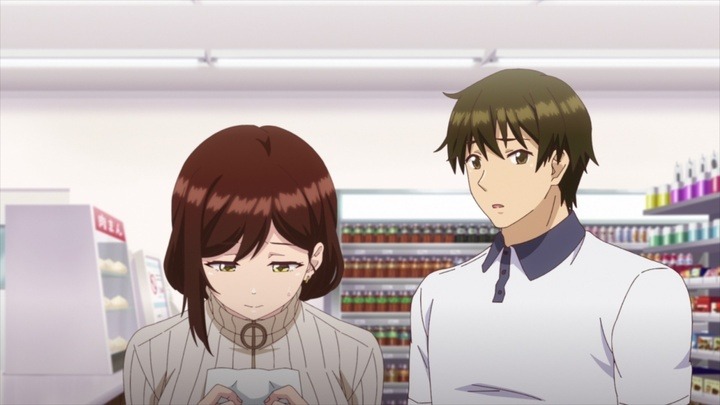 秋アニメ しょうたいむ 夕日に照らし出される禁断の恋愛関係にエモさ満点 第7話先行カット 6枚目の写真 画像 アニメ アニメ