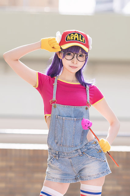 コスプレ んちゃ 可愛いアラレちゃんが参上 注目レイヤー まゆろん 4枚目の写真 画像 アニメ アニメ