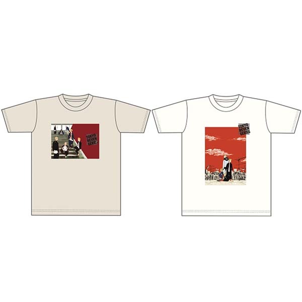 「TOKYO卍REVENGERS EXHIBITION」フルカラーTシャツ（2種）（C）和久井健／講談社