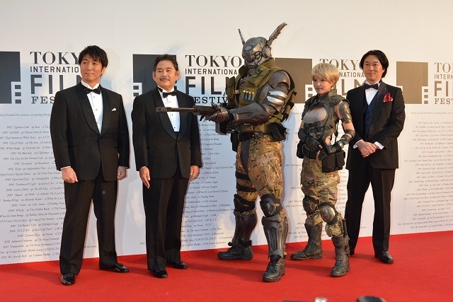 CGアニメそのまま「アップルシード アルファ」デュナンとブリアレオス　東京国際映画祭レッドカーペットに