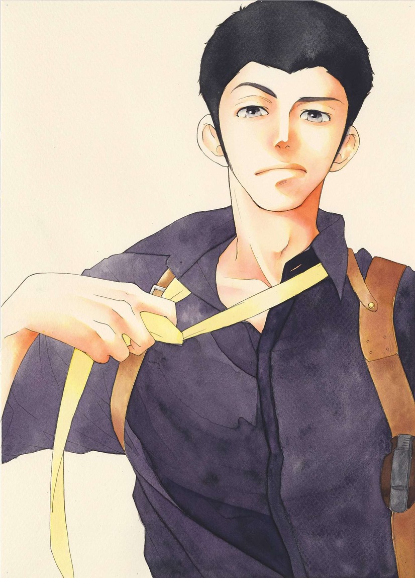 ルパン三世 女子高生の不二子 浮世絵テイストのルパン バレンタインでコラボイラストが公開 3枚目の写真 画像 アニメ アニメ