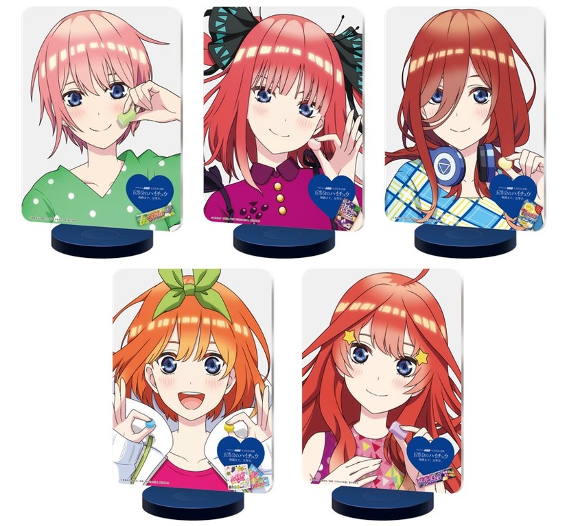 五等分の花嫁/限定30個】中野一花 アクリルスタンド ハイチュウコラボ-