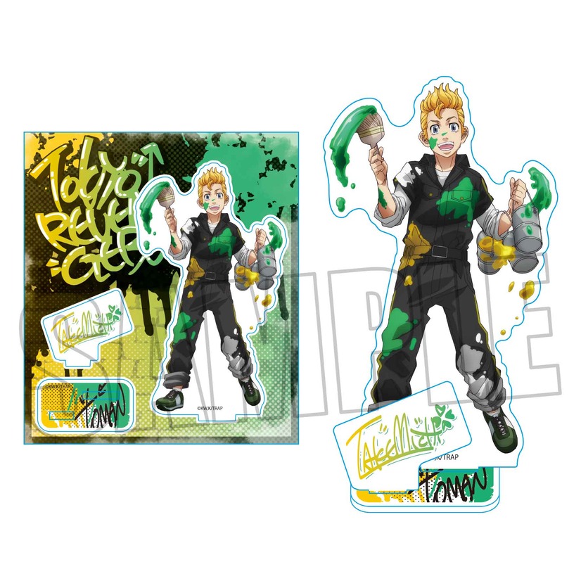 東リベ 場地 マイキーたちが ストリートアート に挑戦 最新イラストグッズ登場 17枚目の写真 画像 アニメ アニメ