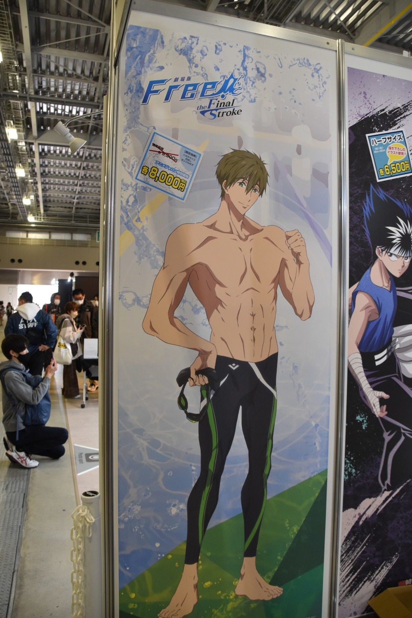 Free 遙 真琴 凛が壁紙に 筋肉壁紙 と話題となった Decol ブースレポート Animejapan 22 5枚目の写真 画像 アニメ アニメ