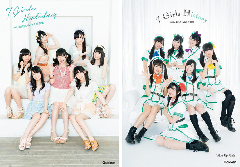 「7 Girls Holiday」「7 Girls History」各3,300円（税込）