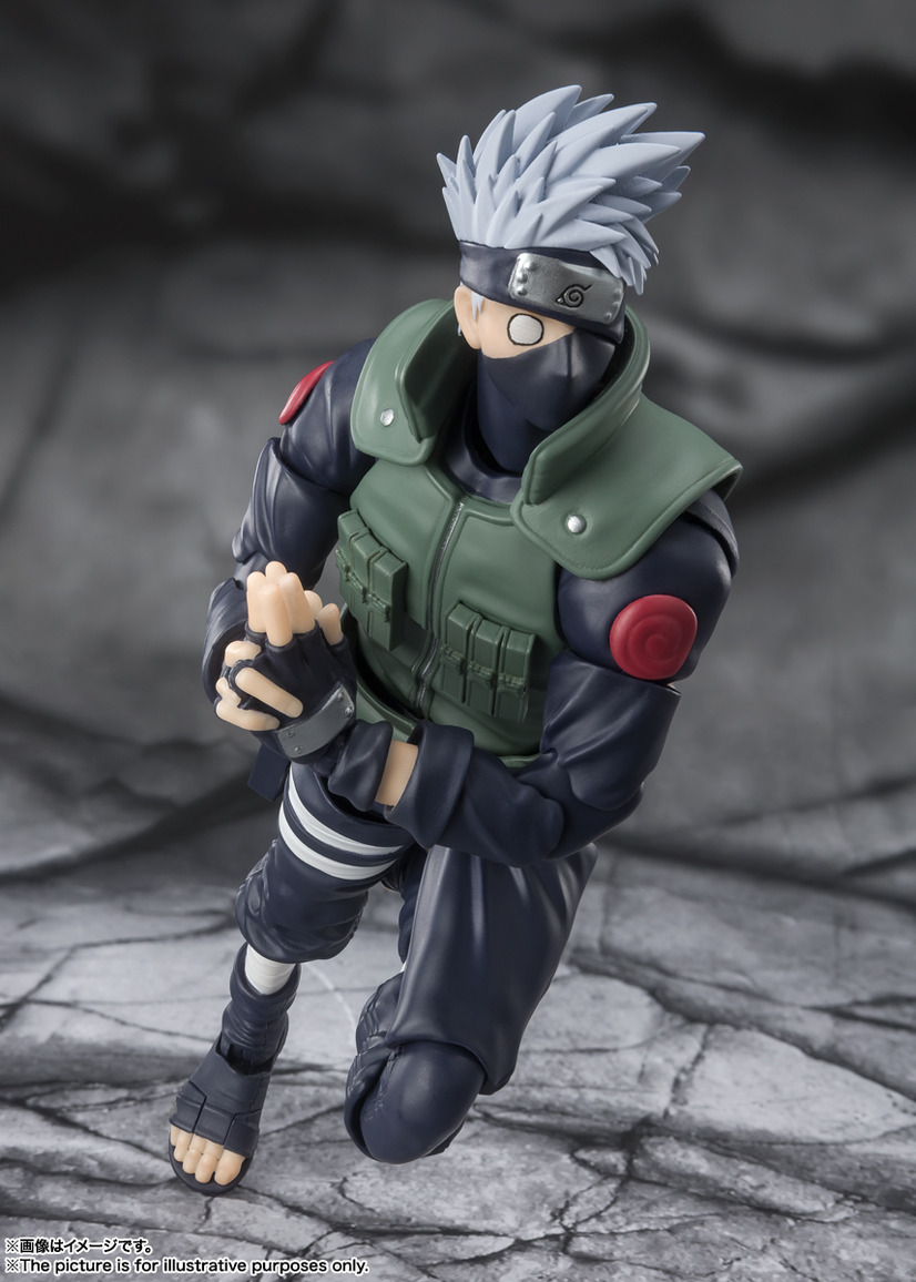 Naruto はたけカカシがs H Figuartsに再登場 雷切から千年殺しまで幅広いポーズが再現可能に 3枚目の写真 画像 アニメ アニメ