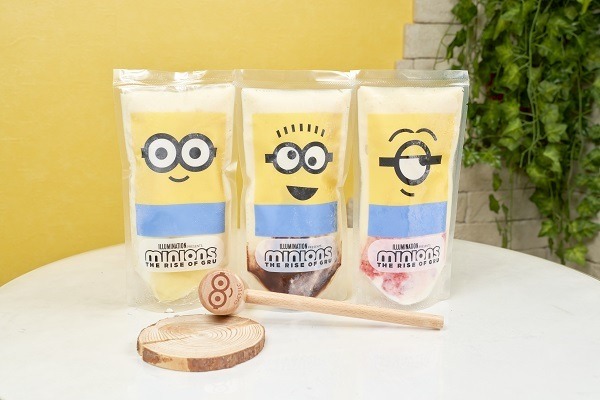 『ミニオンズ フィーバー』×「Banana×Banana」人気 3 種ミニオンデザインパッケージセット