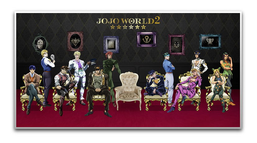 「JOJO WORLD2」フォトスポット（C）荒木飛呂彦＆LUCKY LAND COMMUNICATIONS/集英社・ジョジョの奇妙な冒険THE ANIMATION PROJECT（C）Bandai Namco Amusement Inc.