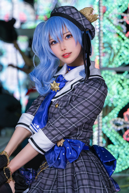 星街すいせい Vtuber コスプレ ウィッグ ネット付き 確認用 - コスプレ