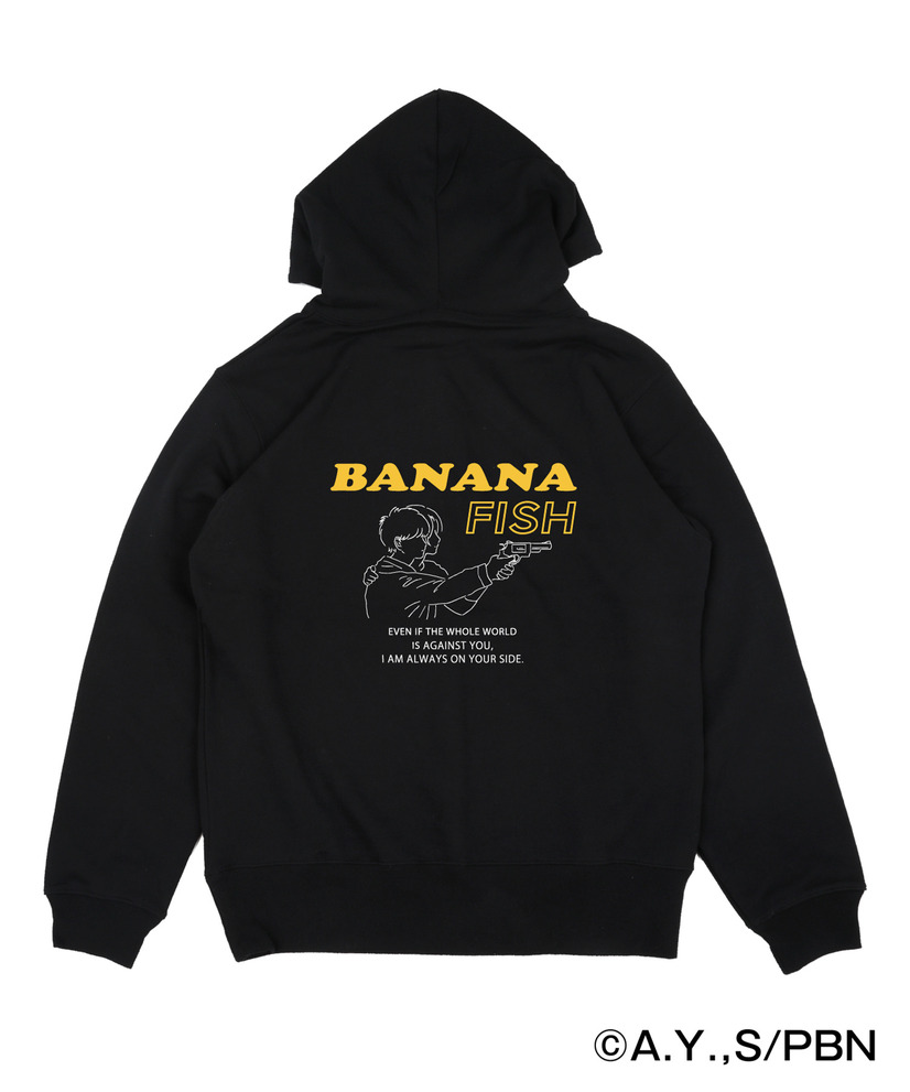 TVアニメ『BANANA FISH』× ZOZOTOWN hoodie（C）吉田秋生・小学館／Project BANANA FISH