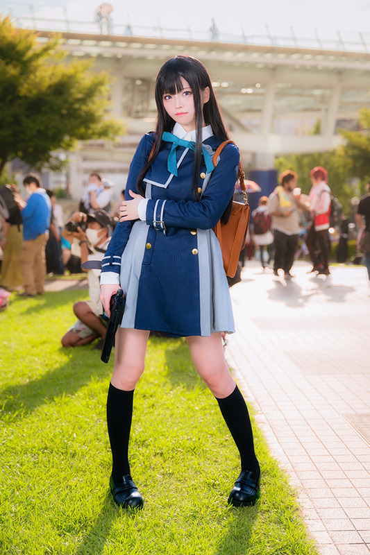 リコリコ たきな 制服 コスプレ - コスプレ