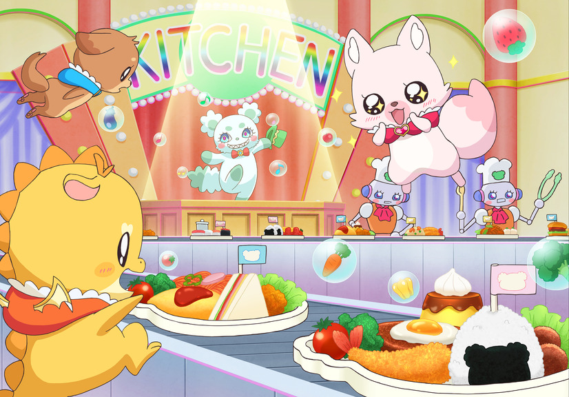 『映画デリシャスパーティ プリキュア 夢みる お子さまランチ！』（C）2022 映画デリシャスパーティ プリキュア製作委員会