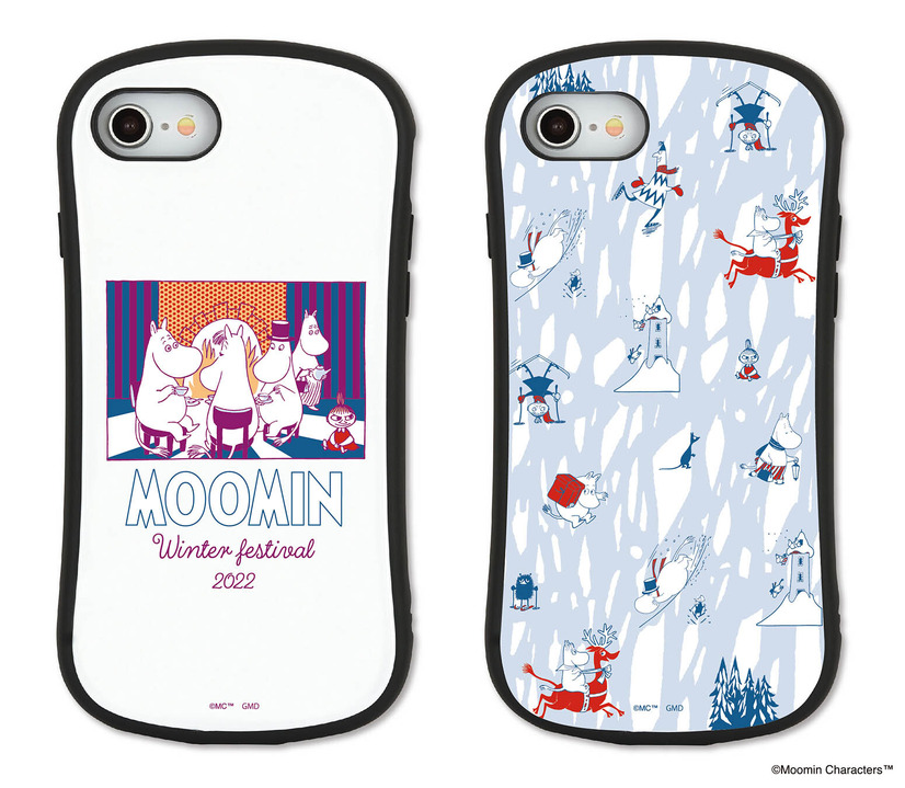 「ムーミン Winter festival ハイブリッドガラスケース」（C）Moomin Characters