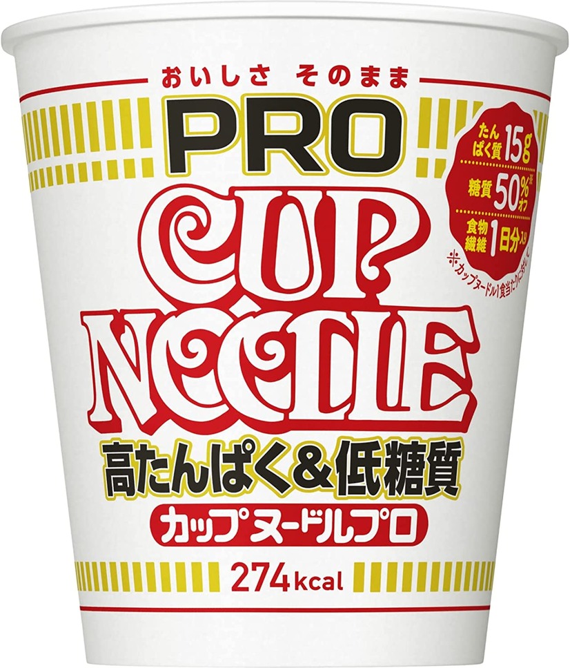 日清食品 カップヌードルPRO 高たんぱく&低脂質 74g x 12個