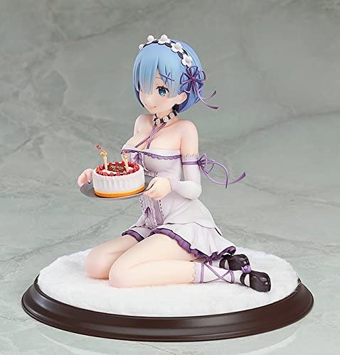 「Re:ゼロから始める異世界生活 レム・バースデーケーキVer. 1/7スケール ABS&PVC製 塗装済み完成品」（C）長月達平・株式会社KADOKAWA刊／Re:ゼロから始める異世界生活製作委員会