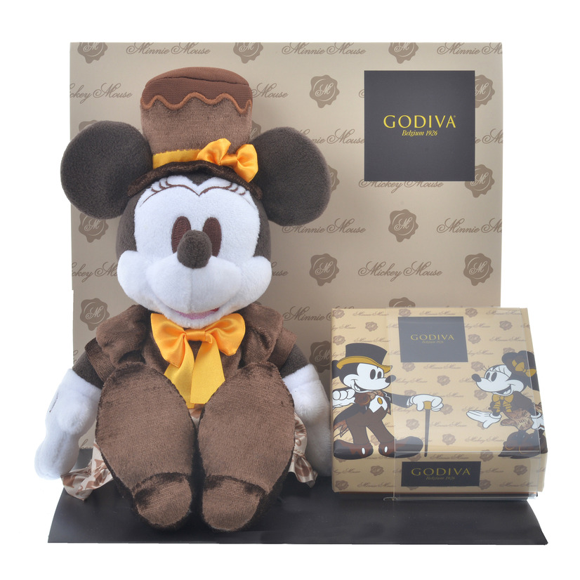 【GODIVA】ミニー チョコレート アソートメント ぬいぐるみセット DISNEY VALENTINE 2023（C）Disney